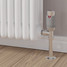 M-TRV-074-AG-CS-PIP-LS00 - Exeter Modern TRV Angled Chrome & Silver Thermostatic Radiator Valves With Sleeves M-TRV-074-AG-CS-PIP-LS00 - Exeter Modern TRV Angled Chrome & Silver Thermostatic Radiator Valves With Sleeves